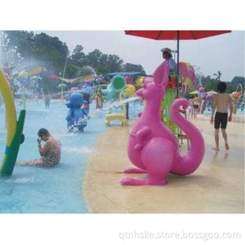Kangaroo Spray , Spray Park Equipment Water Spray Up Toy fo